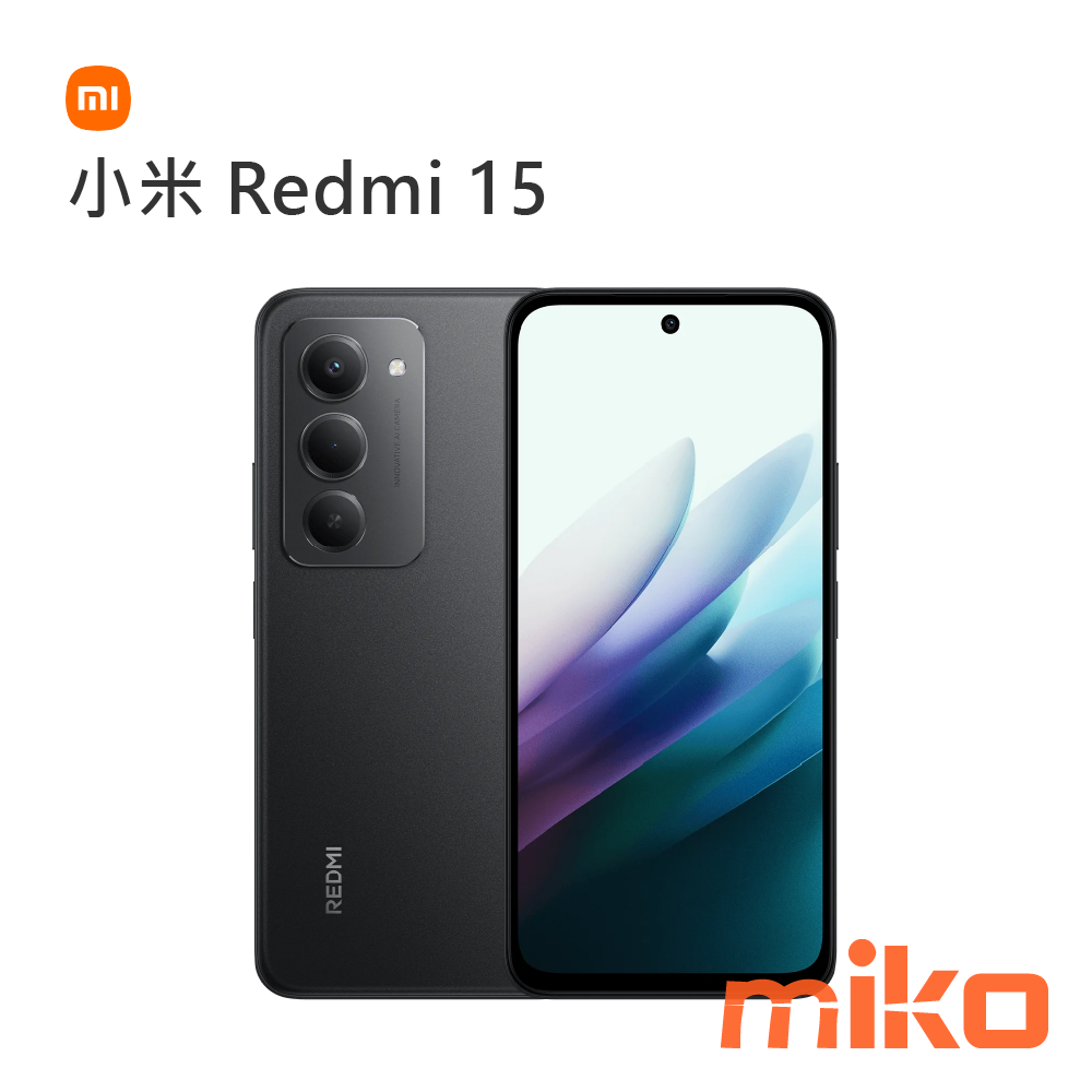 Redmi 15 4G午夜黑